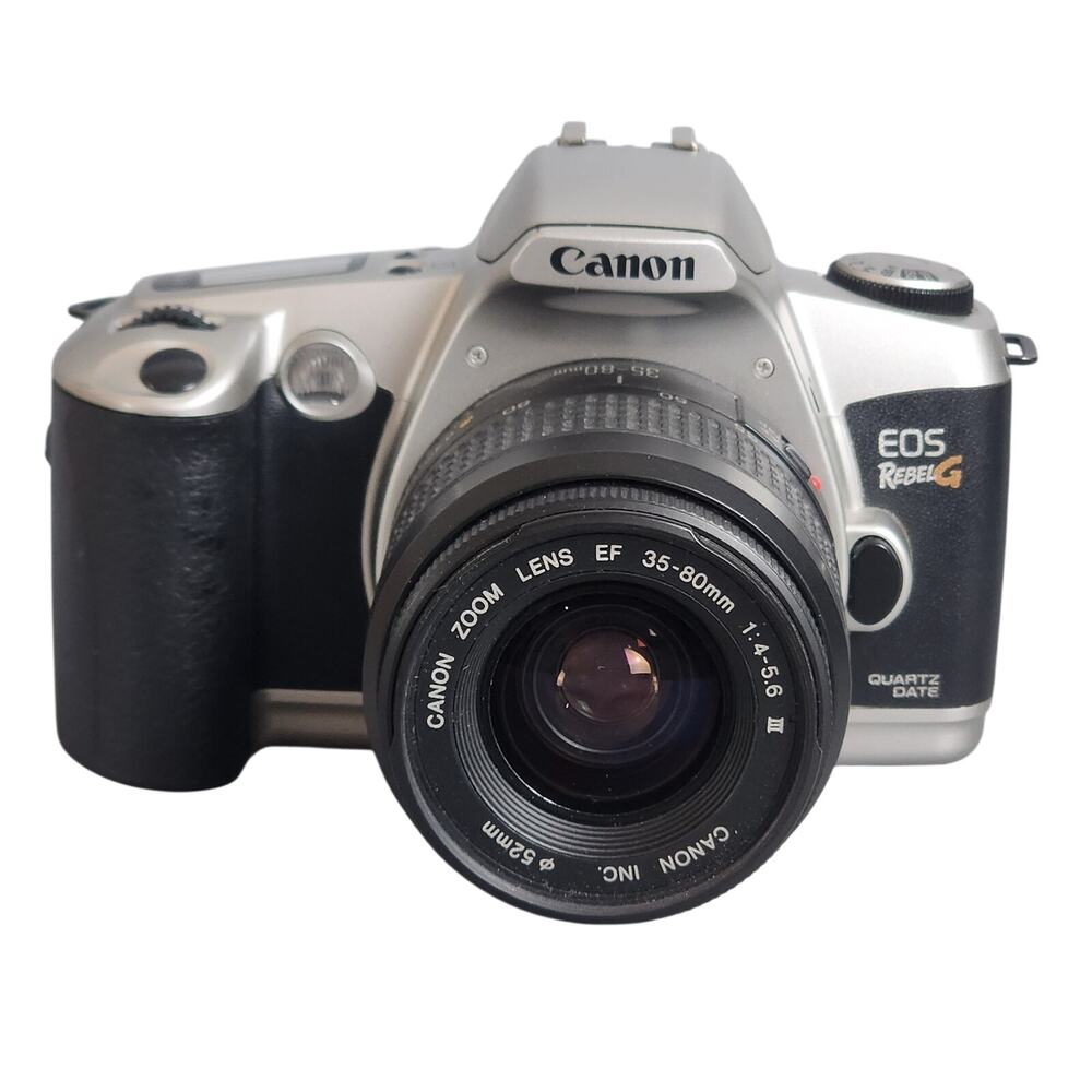 Canon EOS Rebel G Film Camera w/Canon 35-80mm f4-5.6